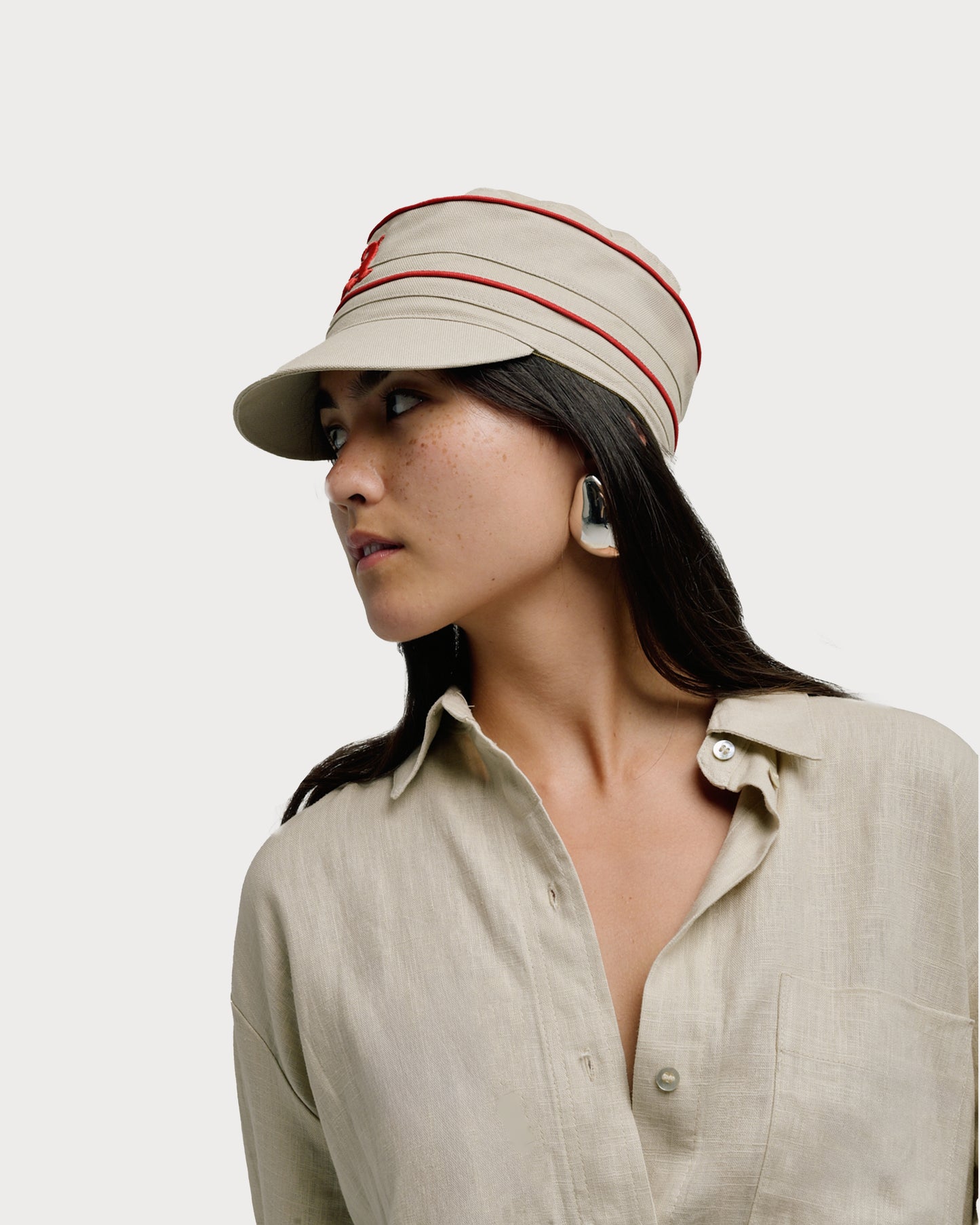 Jackie Vintage Baseball Cap Khaki