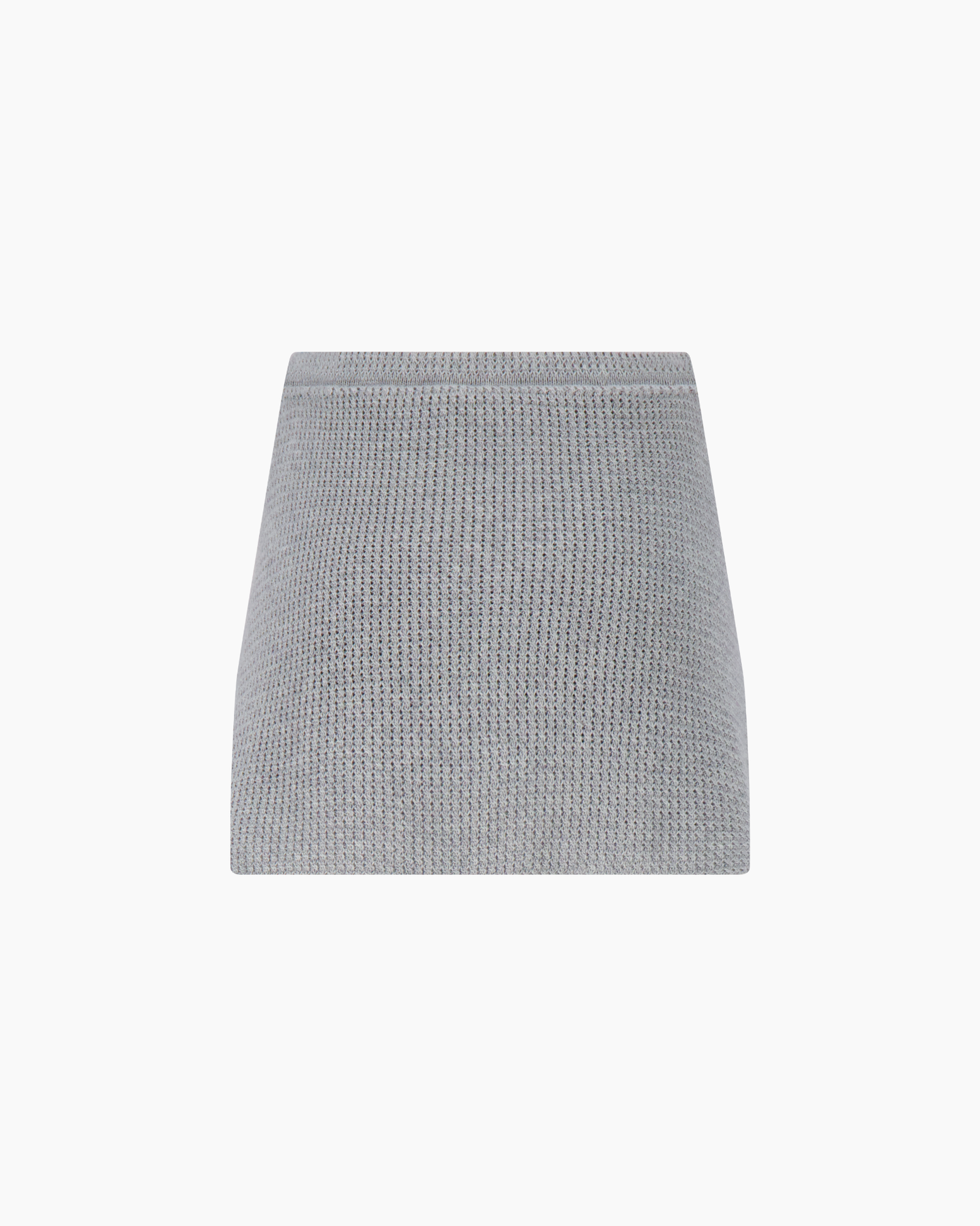 Felisa Knit Mini Skirt Grey
