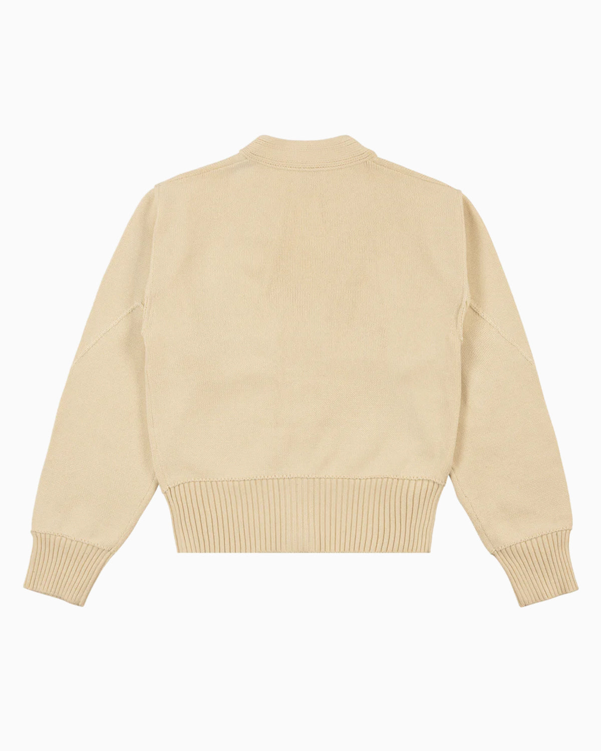 Byrd Classic Knit Cardigan Cream