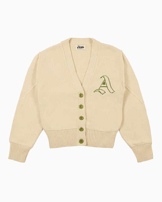 Byrd Classic Knit Cardigan Cream