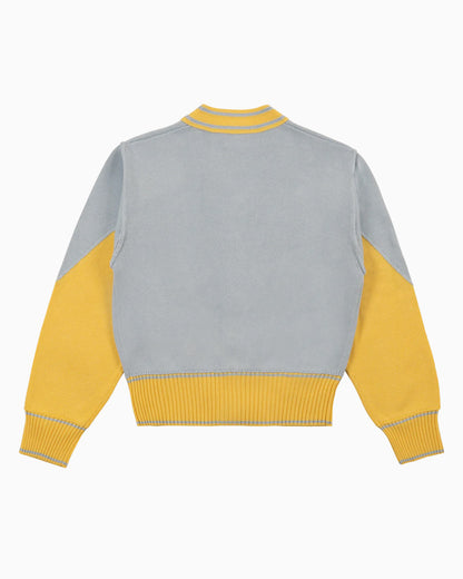 Byrd Classic Knit Cardigan Icy Blue