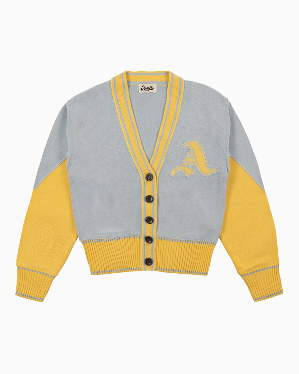 Byrd Classic Knit Cardigan Icy Blue
