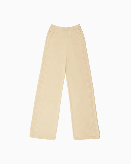 Byrd Classic Knit Pants Cream