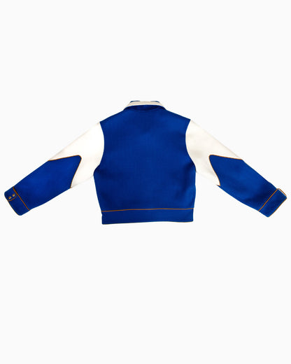 Liz Varsity Jacket - Royal Blue