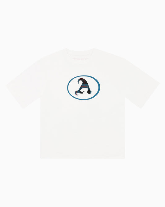 Plaid 'A' T-shirt by Aseye Studio 
