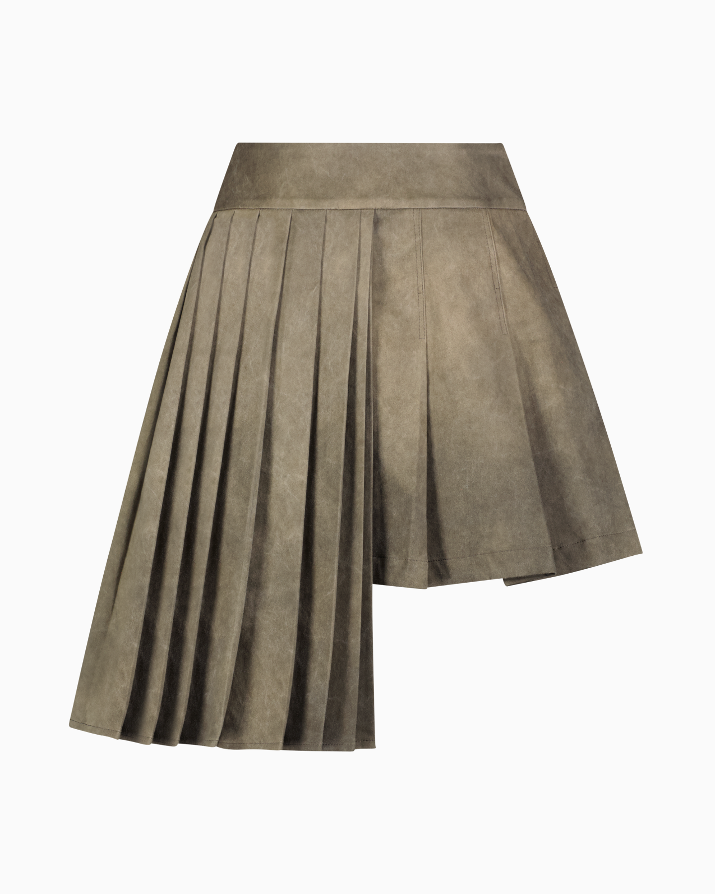 Asha Asymmetric Pleated Skirt Drugo – Aseye Studio Asha Asymmetric Pleated Skirt Drugo – Aseye Studio
