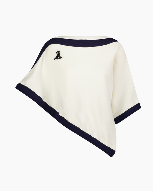 Ecom Jolie Draped Sweatshirt Top