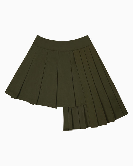 Asha Pleated Layered Skirt