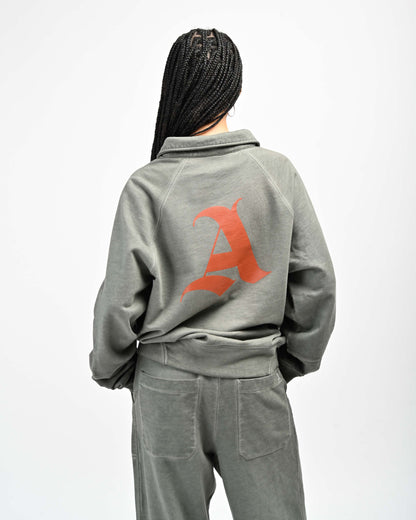 Back view of August Pullover Sweatshirt by Aseye Studio